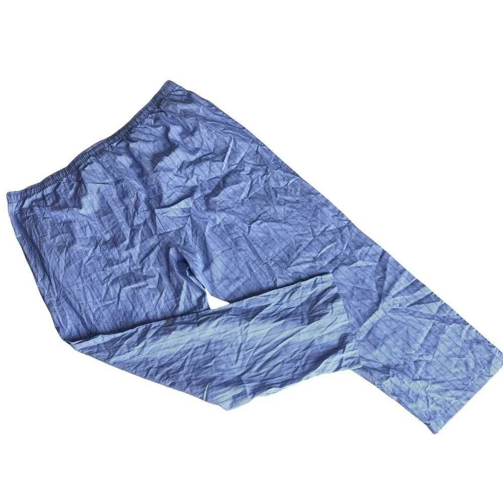 Polo‎ Ralph Lauren Pajama Pants 3XL 3XT TALL Blue Stripe Cotton Lounge NWT BIG